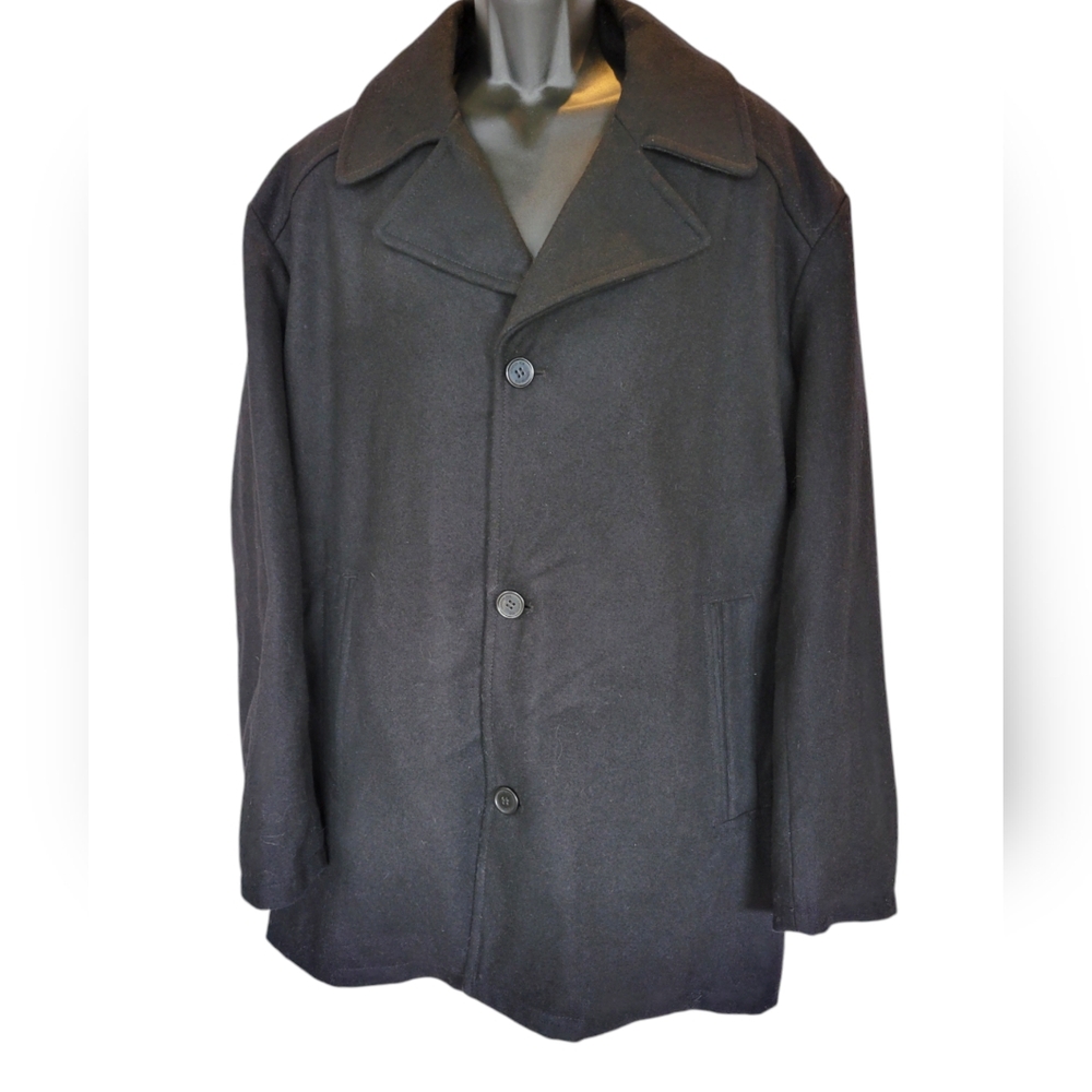 LONDON FOG Amity Wool Blend Car Coat sz 2XB - Picture 3 of 9